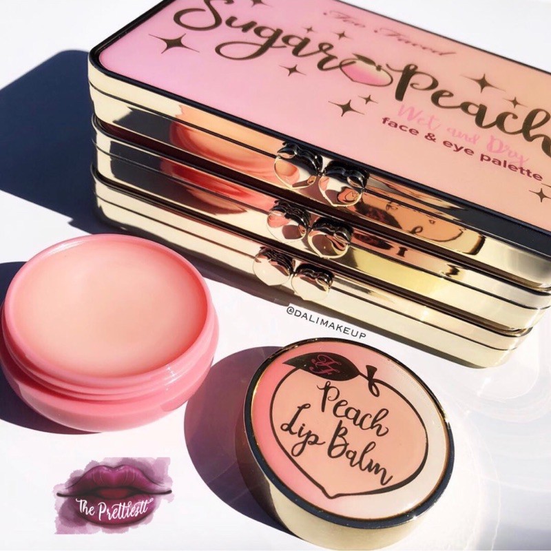 Son dưỡng Too Faced Peach Mega moisture lip balm (giá đã bao gồm phí bán hàng)