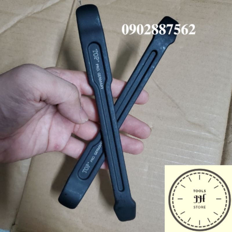Cây nại xe  xe máy 22cm hàng TOP thép đen