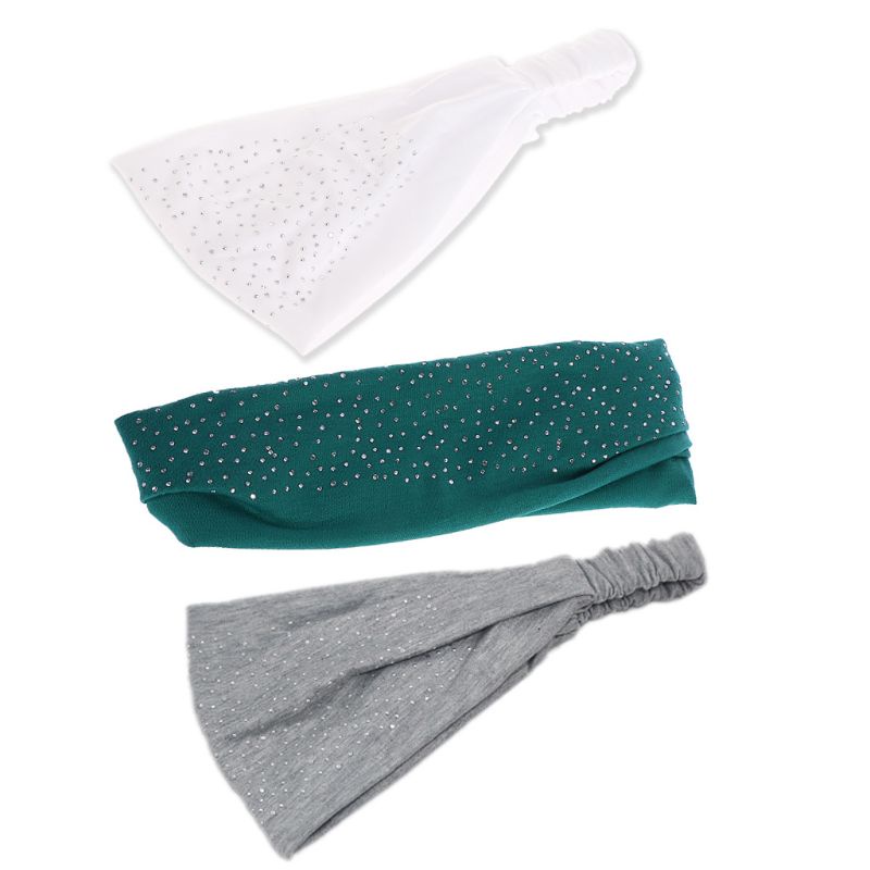 Băng Đô Mềm Mại Đính Đá Thời Trang Dành Cho Nữ