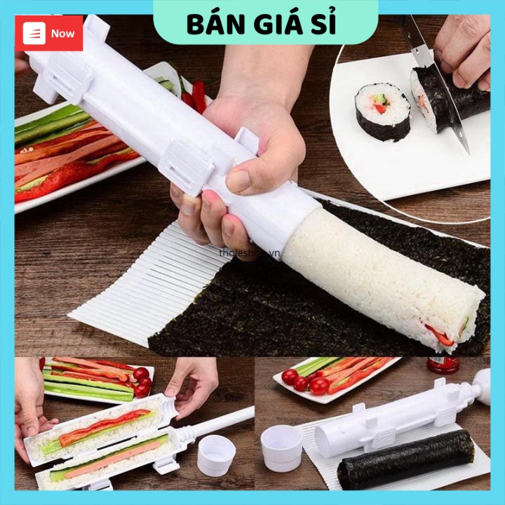 Dụng cụ làm sushi  🗣️ GIÁ VỐN Dụng cụ làm sushi tiện lợi giúp bạn dễ dàng làm sushi với nguyên liệu theo ý thích 6667