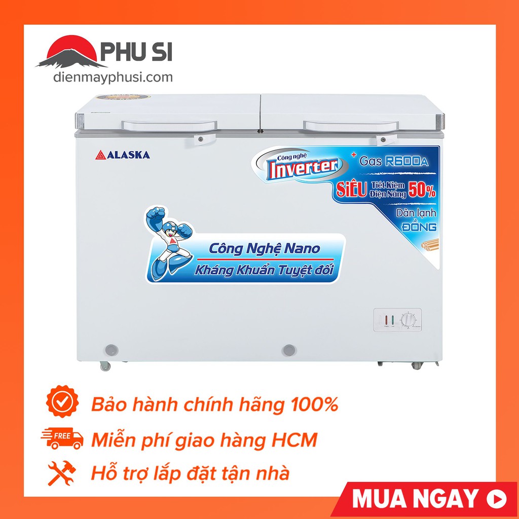 [Chỉ giao HCM] Tủ Đông Alaska FCA-4600CI