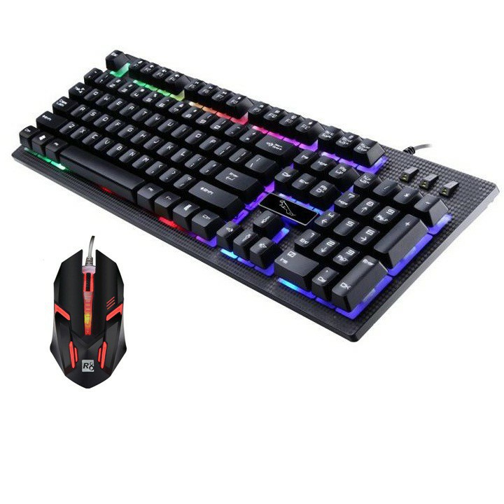 BÀN PHÍM + CHUỘT G20 CHUYÊN GAME LED 7 MÀU TUYỆT ĐẸP