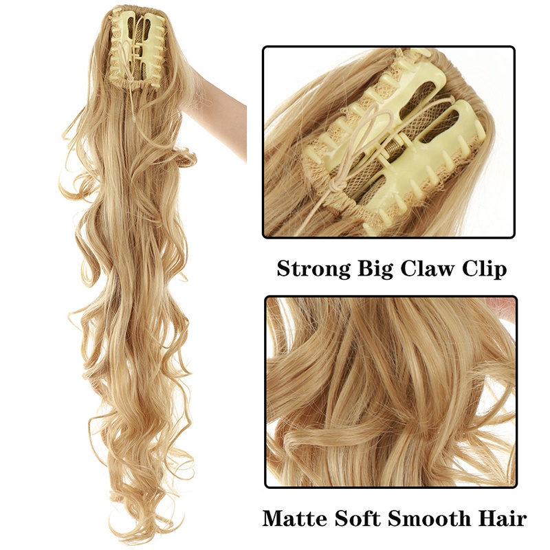 Tóc Đuôi Ngựa Giả Dài 28 Inch Nhiều Màu Sắc Thời Trang Cho Nữ