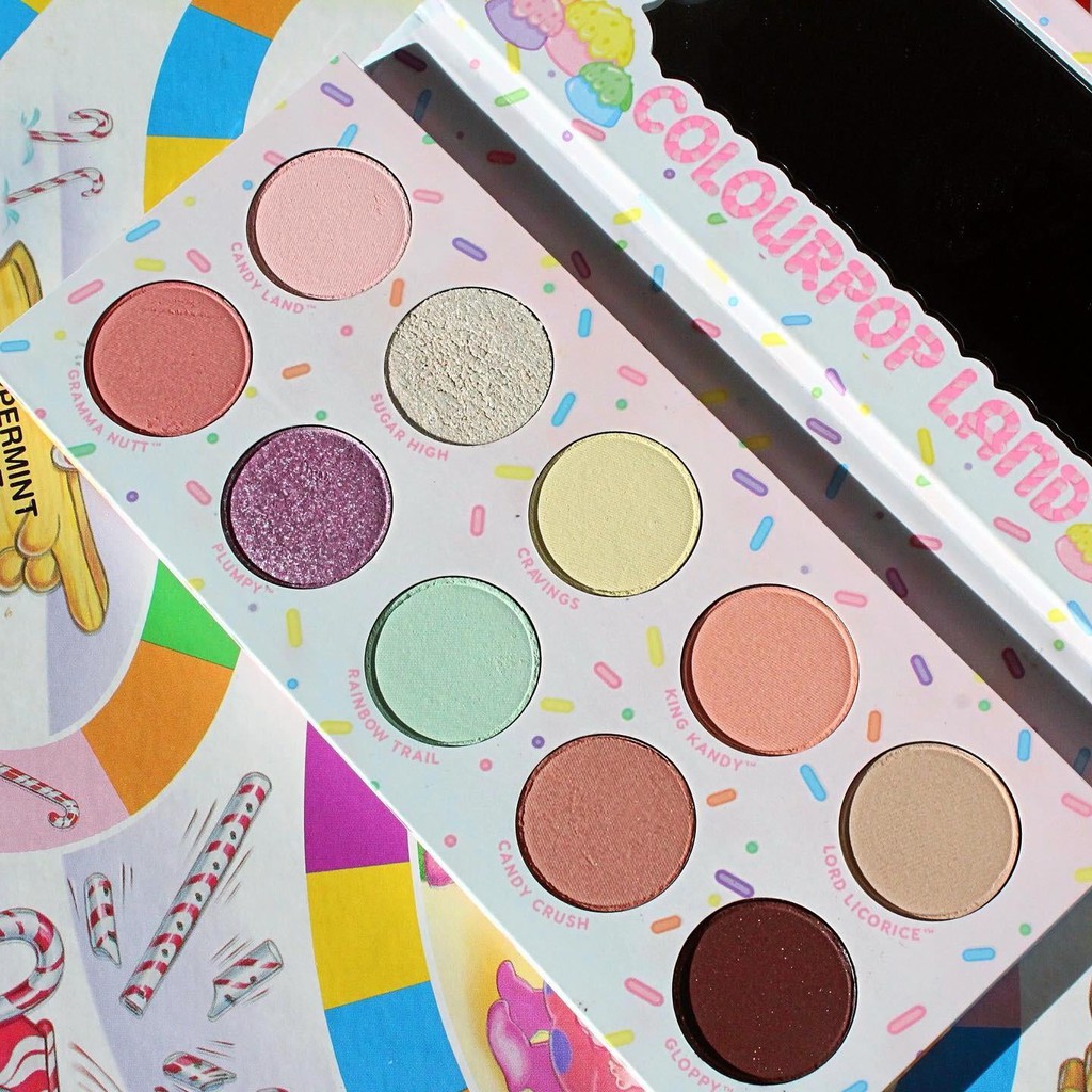 Bảng phấn mắt Colourpop Candy Castle Pressed Powder Palette 11g