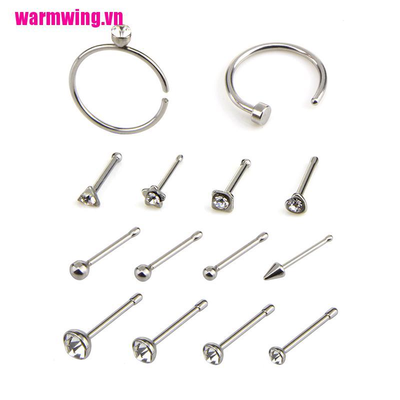 Bộ Dụng Cụ Xỏ Khuyên Cơ Thể Chuyên Nghiệp 18G 20G