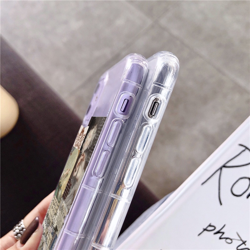 Ốp lưng Trong Suốt Họa Tiết Hoạt Hình Cho Iphone 6 6s 6+ 6s+ 7 7+ 8 8+ X Xs Xr Xsmax 11 11pro 12 12Pro 12Promax 13 13Pro 13Promax
