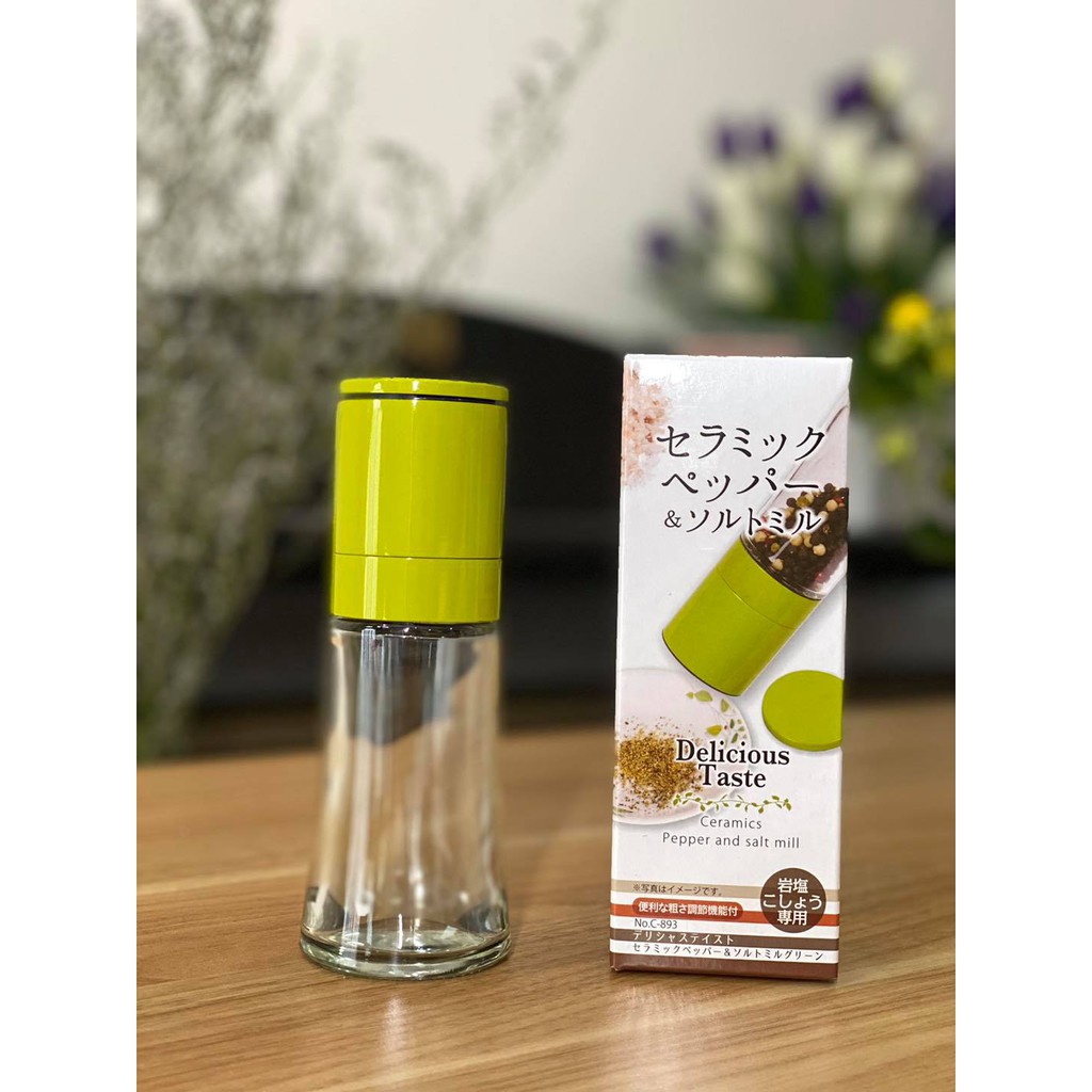 Dụng cụ xay tiêu lưỡi sứ Nhật Bản