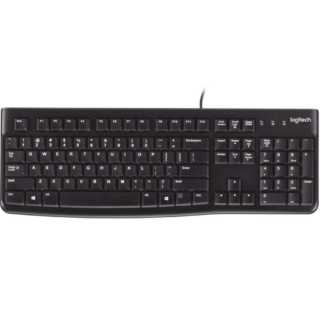 [Freeship toàn quốc từ 50k] Bàn phím máy tính Logitech K120 (Đen)