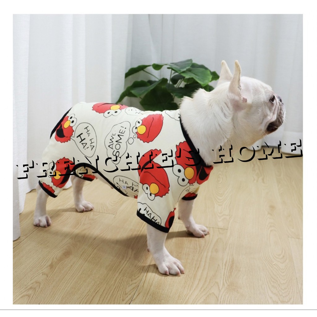 BỘ BODYSUIT "ELMO ĐỎ" CHO CHÓ BULL/PUG ( FRENCHIE'S BODYSUIT ) | BigBuy360 - bigbuy360.vn