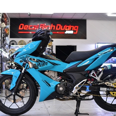 Tem Trùm Winner X Xanh Ngọc Cực Chất - Decal 3 Lớp Siêu Xịn