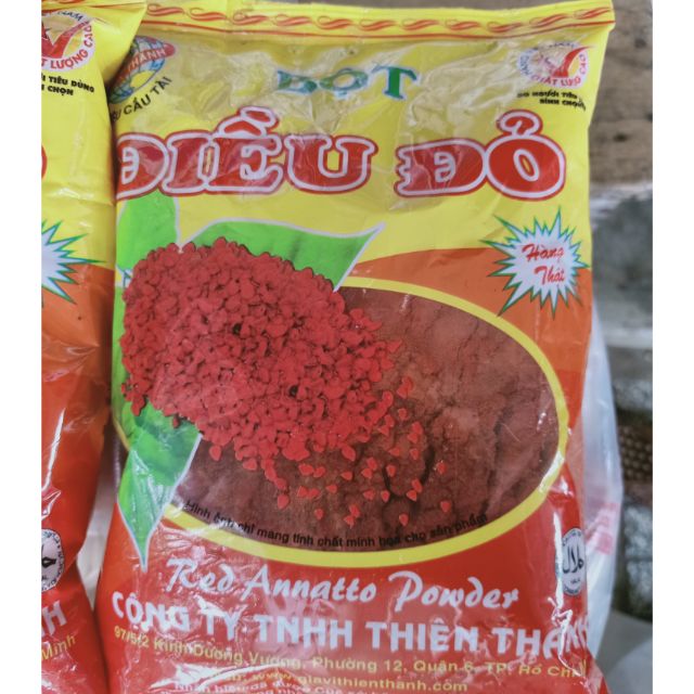 Bột Điều đỏ Thiên Thành gói lớn 500gr chính hiệu