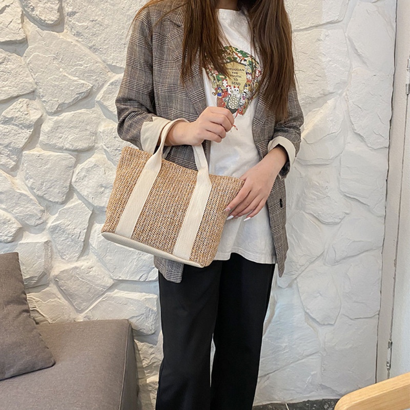 Túi Xách Đan Rơm Thời Trang Hè Cho Nữ