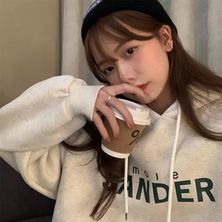 NRVP Áo Hoodie Dáng Rộng Thời Trang Hàn Quốc 2022 Dành Cho Nữ