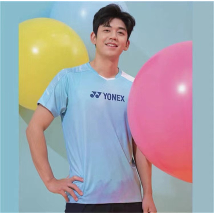 Bộ Đồng Phục Cầu Lông Yonex Ngắn Tay Thoáng Khí Mau Khô Cho Nam Và Nữ