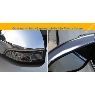 Ốp gương chiếu hậu mạ crom Toyota Camry 2015/2019