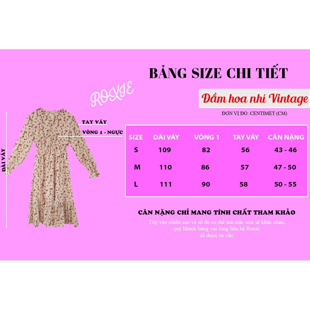 Váy Hoa Nhí 💖 💖 Giảm 10k nhập 💖 Váy Vintage Hàn Quốc trẻ trung đáng yêu