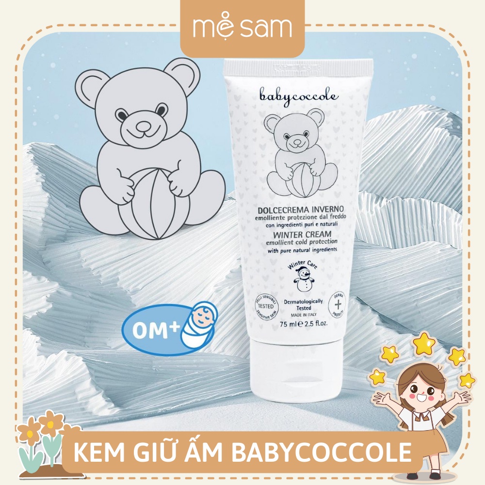 Kem giữ ấm từ sáp ong và vitamin Babycoccole 0M+