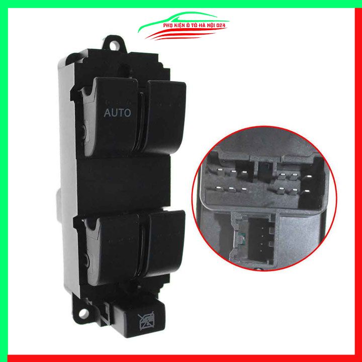 Công tắc kính tổng Mazda 3 2004-2009 mã BN8F-66-350, BP1E-66-350 nâng hạ kính lên xuống ô tô