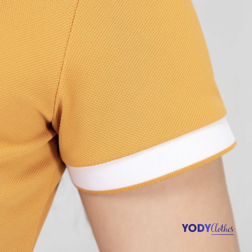 Áo polo nữ YODY phông cộc tay vải cotton cafe co giãn, thoáng mát chuẩn phom,xuất xịn thời trang công sở APN3700