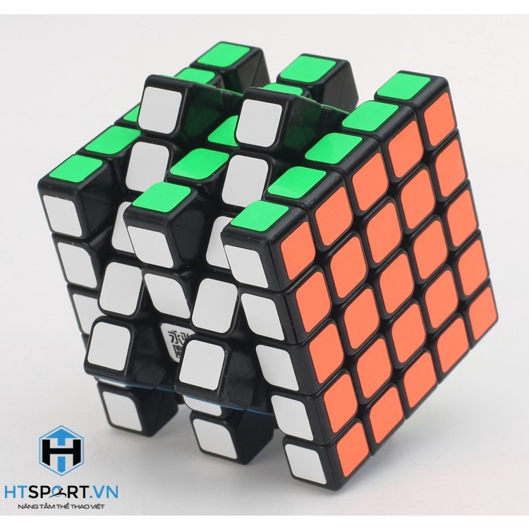 RuBik 5x5, Rubik 5 Tầng QiYi Cube Viền Đen, Đồ Chơi Phát Triễn Trí Tuệ Cao Cấp Xoay Trơn Mượt