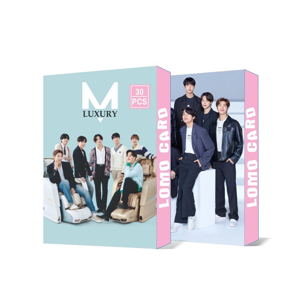 7 Mẫu Lomo Card BTS Thần Tượng Âm Nhạc Mới Nhất 2021