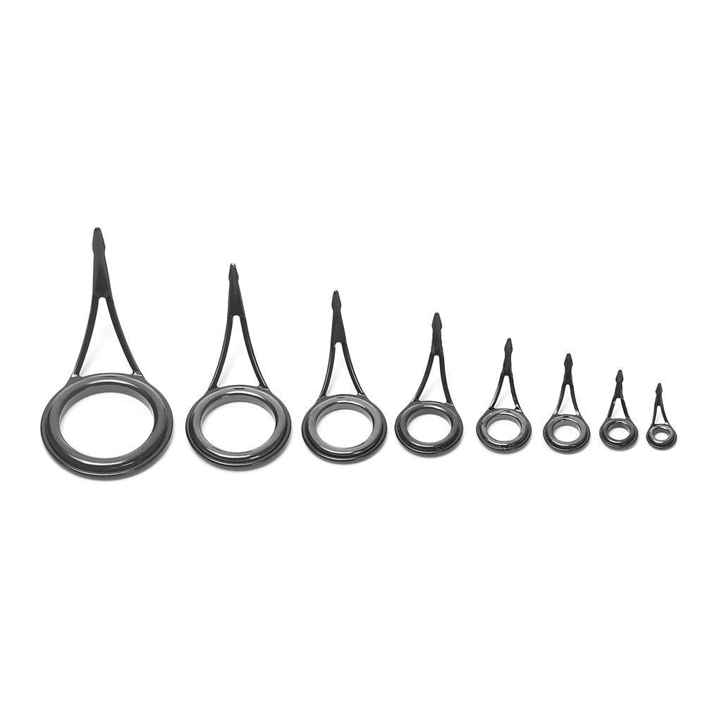 Set 5 Vòng Chữ O Cố Định Cần Câu Cá Bằng Thép Không Gỉ Tiện Dụng