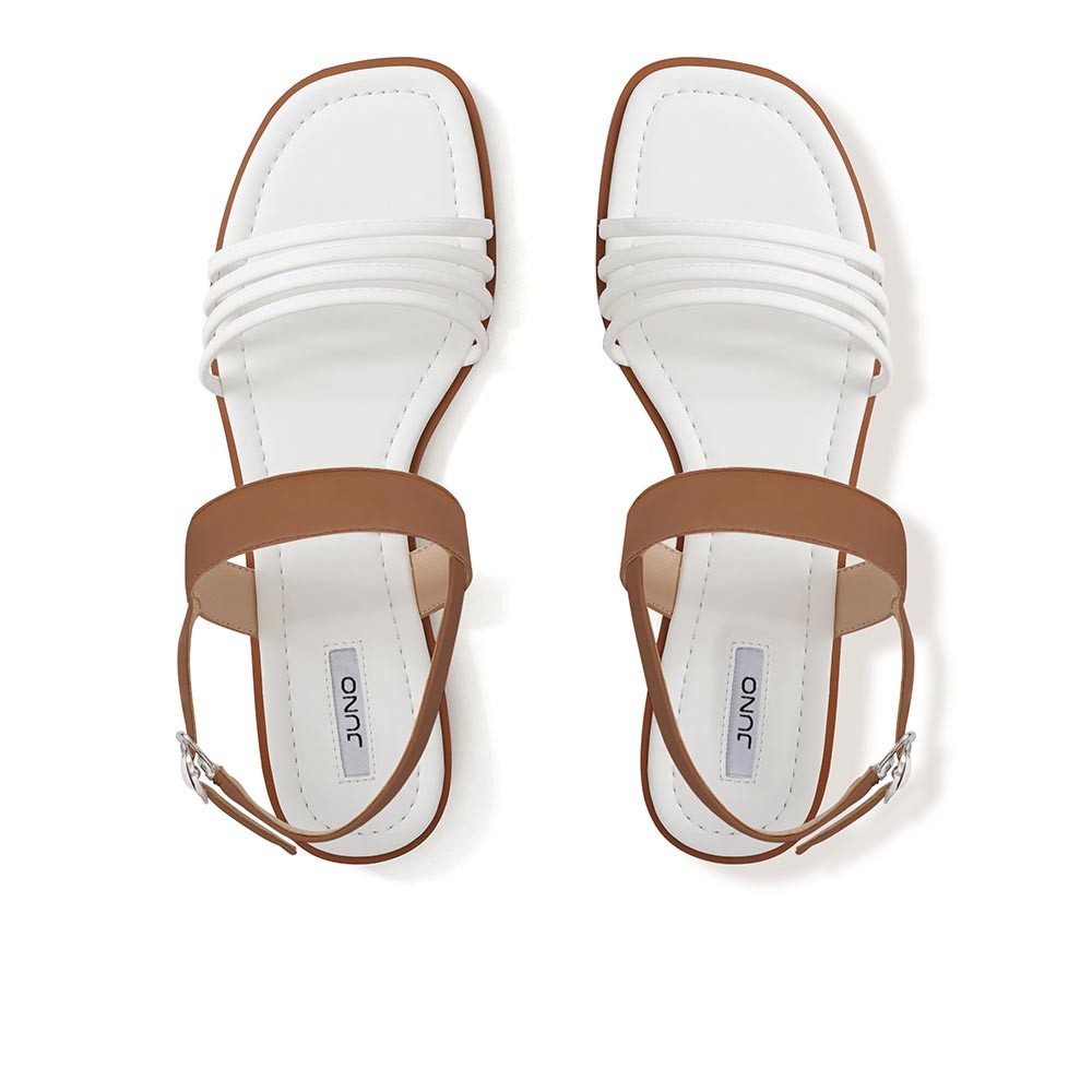 JUNO - Giày sandal bệt đế giả gỗ - SD01098