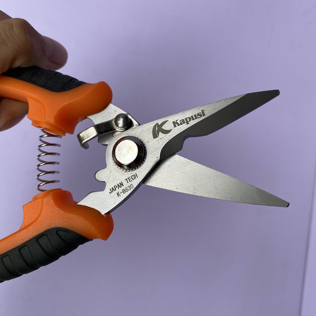 [CHÍNH HÃNG] Kéo cắt tỉa lá chính hãng Kapusi K-8630