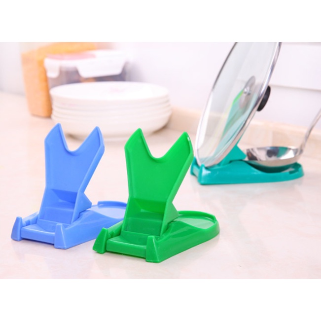 Giá đỡ nắp nồi,muỗng đa năng có thể gập gọn