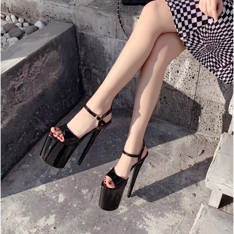 GIÀY CAO GÓT 20CM CHO NÀNG NẤM LÙN