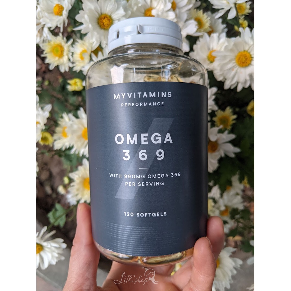 Viên uống Omega369_PHÁP lọ 120 viên