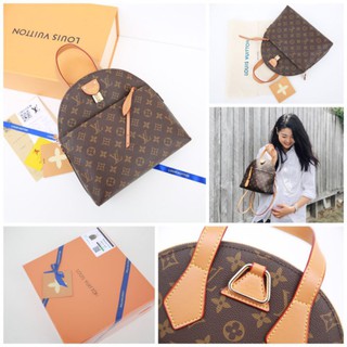 Balo nữ lv moon size24cm da mềm fullbox bill