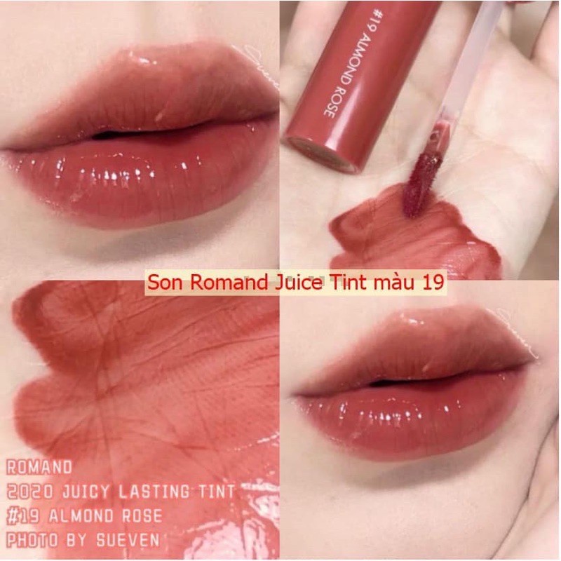 {MÀU 18-19-20} SON tint bóng lì, căng mọng, lâu trôi môi Hàn Quốc ROMAND JUICY LASTING TINT | BigBuy360 - bigbuy360.vn