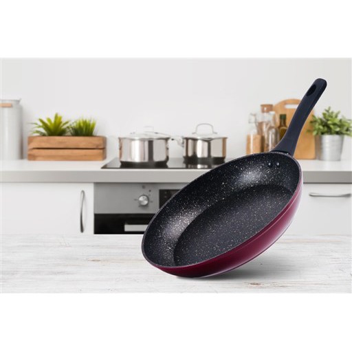 Chảo đá hoa cương chống dính đáy từ SUNHOUSE SFP24,26B