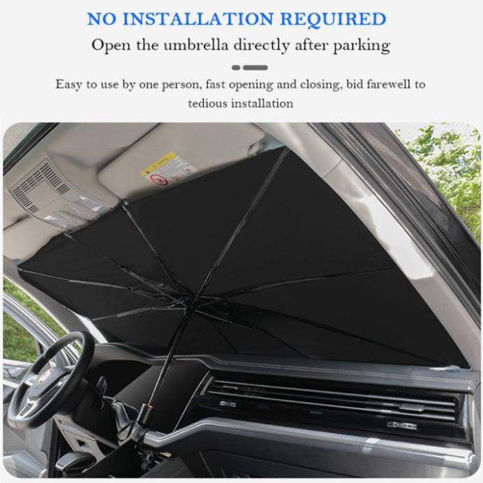 Ô che nắng,Ô Tô kiêm chắn nắng kính lái  đa năng cao cấp 2 trong 1. Chống nắng nóng và tia UV