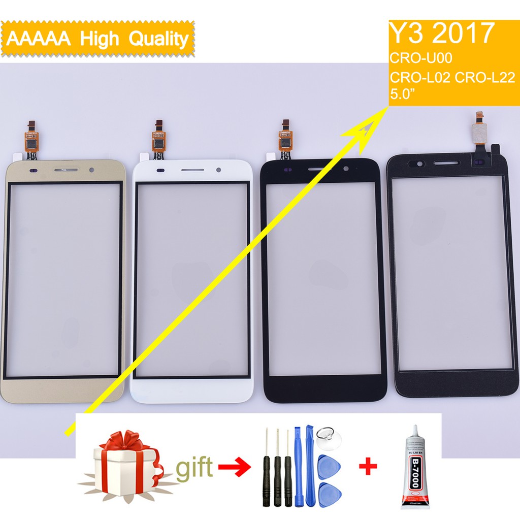 Màn Hình Cảm Ứng Lcd Bằng Kính Thay Thế Chuyên Dụng Cho Huawei Y3 2017 / Y5 Lite