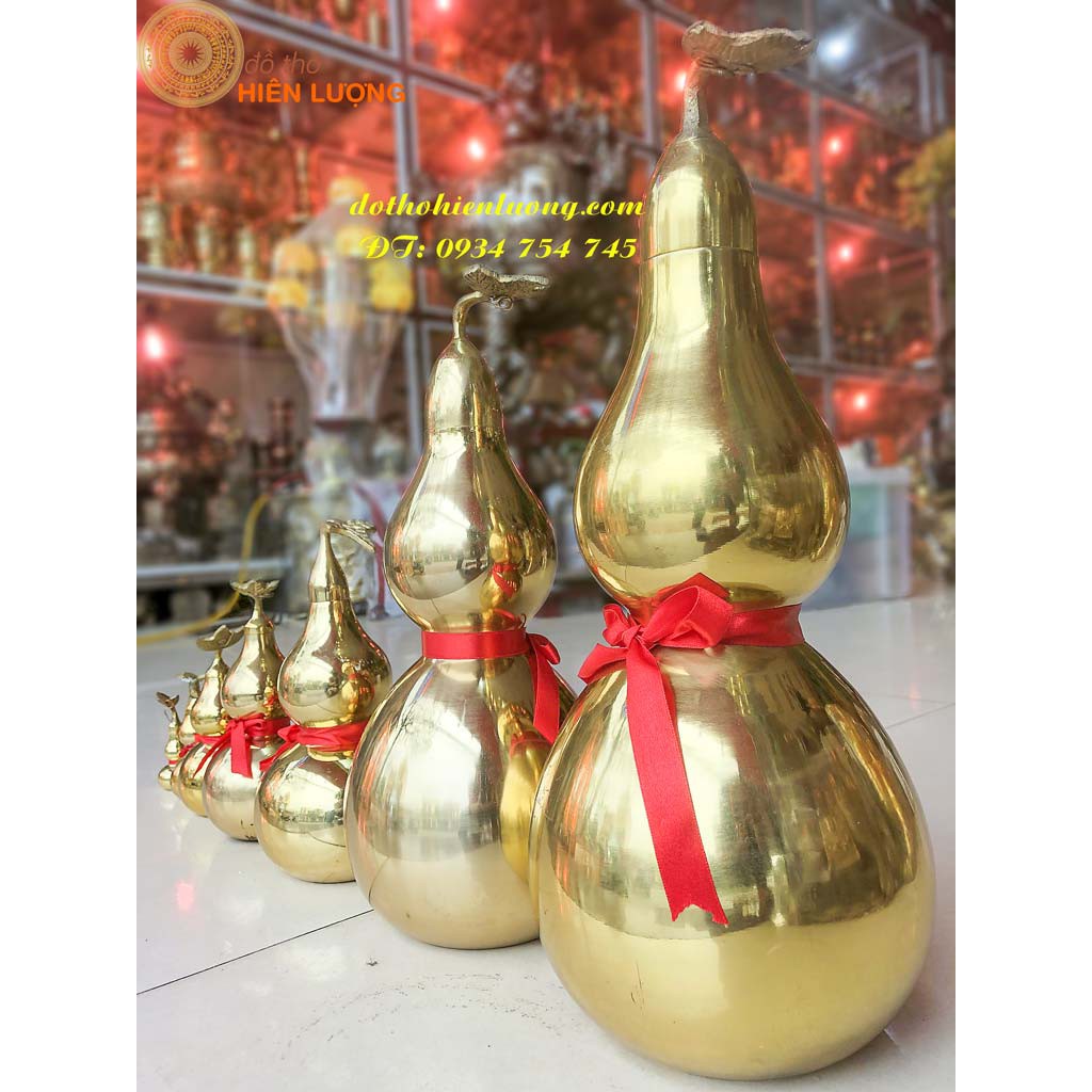 Hồ Lô Trơn Bằng Đồng Phong Thủy