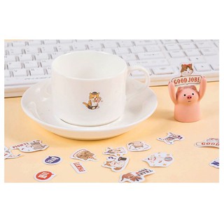 Bộ 46 Sticker Mèo Ảo Thuật E110