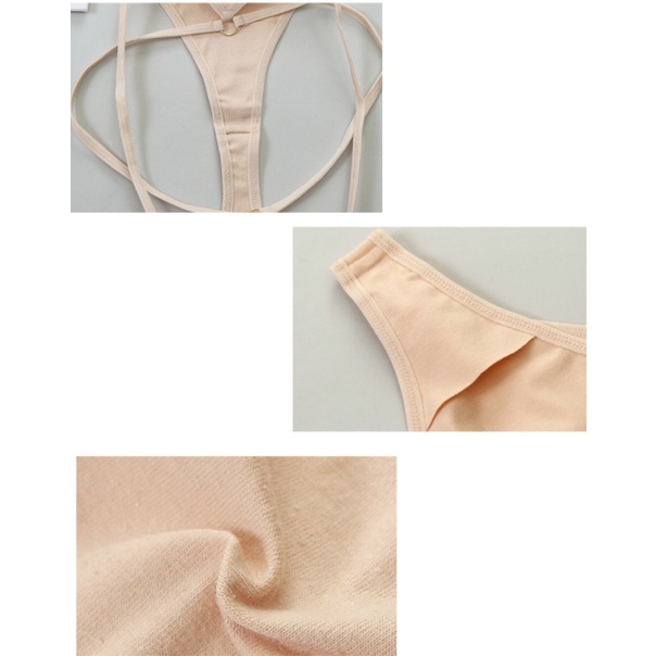 Quần lót nữ sexy lọt khe cotton, trẻ trung, thoải mái, thoát mát (MS 03071) Anna Shop