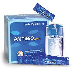 ANTIBIO PRO giúp cân bằng hệ vi sinh đường ruột 1G HỘP 100 TÚI CN44