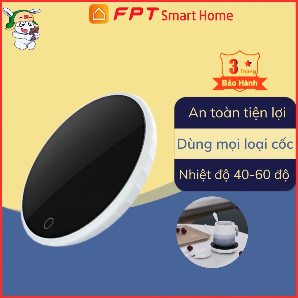 Đế Hâm Nóng Xiaomi OirM Thông Minh , Tiện Dụng - Giữ Nhiệt 55 ºC , Sữa, Cà Phê , Nước....Phù Hợp Với Mọi Chất Liệu