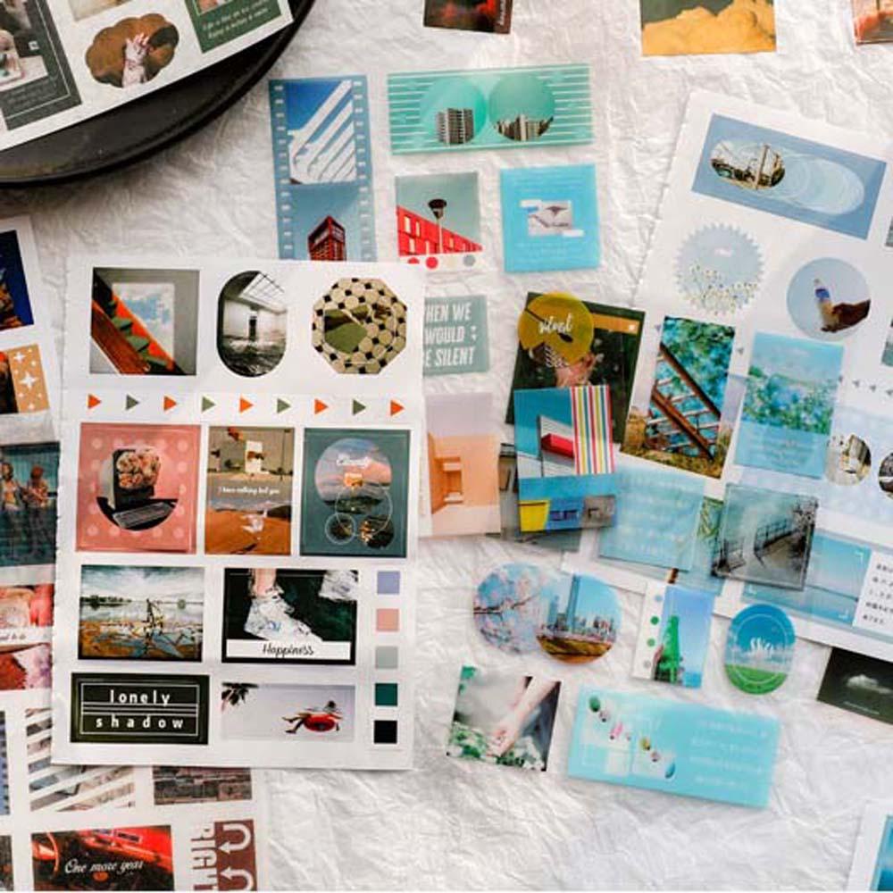 Nhãn Dán Dùng Trang Trí Sổ Tay / Sổ Lưu Niệm DIY