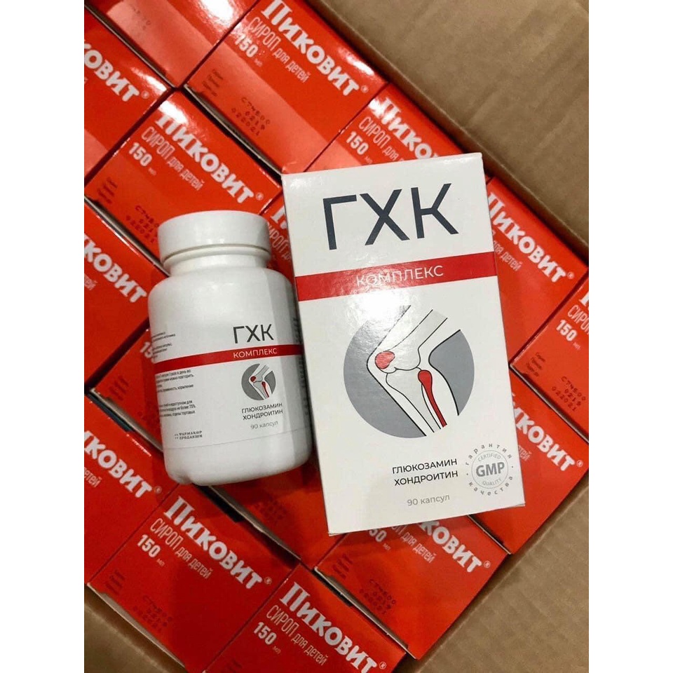 Hộp Komplex Glucosamin Chondroitin Của Nga (hộp 90v)