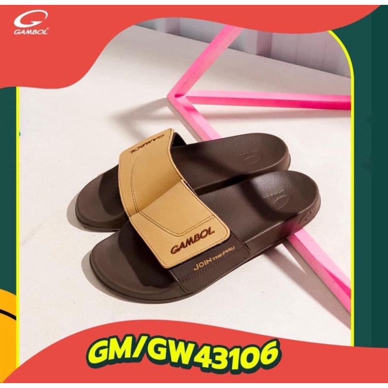 Dép bảng ngang Gambol 43106 ThaiLan siêu nhẹ