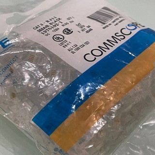 Đầu bấm RJ11 Cat3 AMP P/N:406372-1 Hộp hạt thoại AMP