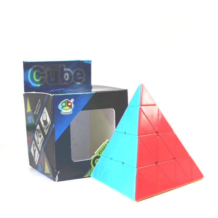 [Loại Tốt] Rubik Biến Thể Fanxin Master Pyraminx 4x4 Pyramind 4 Tầng Rubic Tam Giác