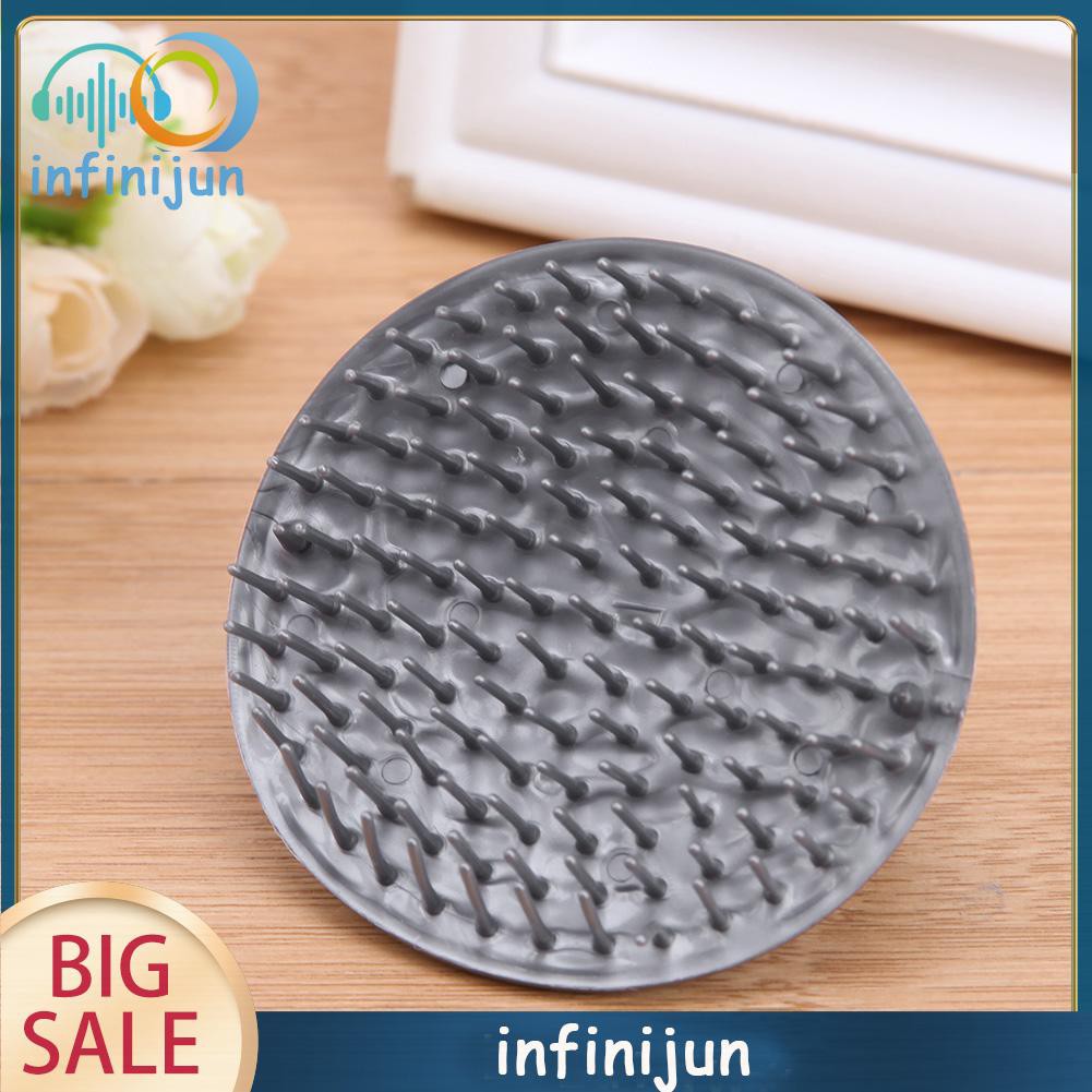 [Hàng mới về] Lược silicon massage da đầu chống trượt