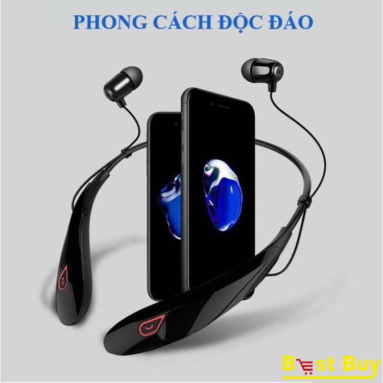 Tai nghe bluetooth - tai nghe không dây thể thao Y98 âm bass mạnh mẽ - Pin siêu khủng nghe nhạc tới 15h