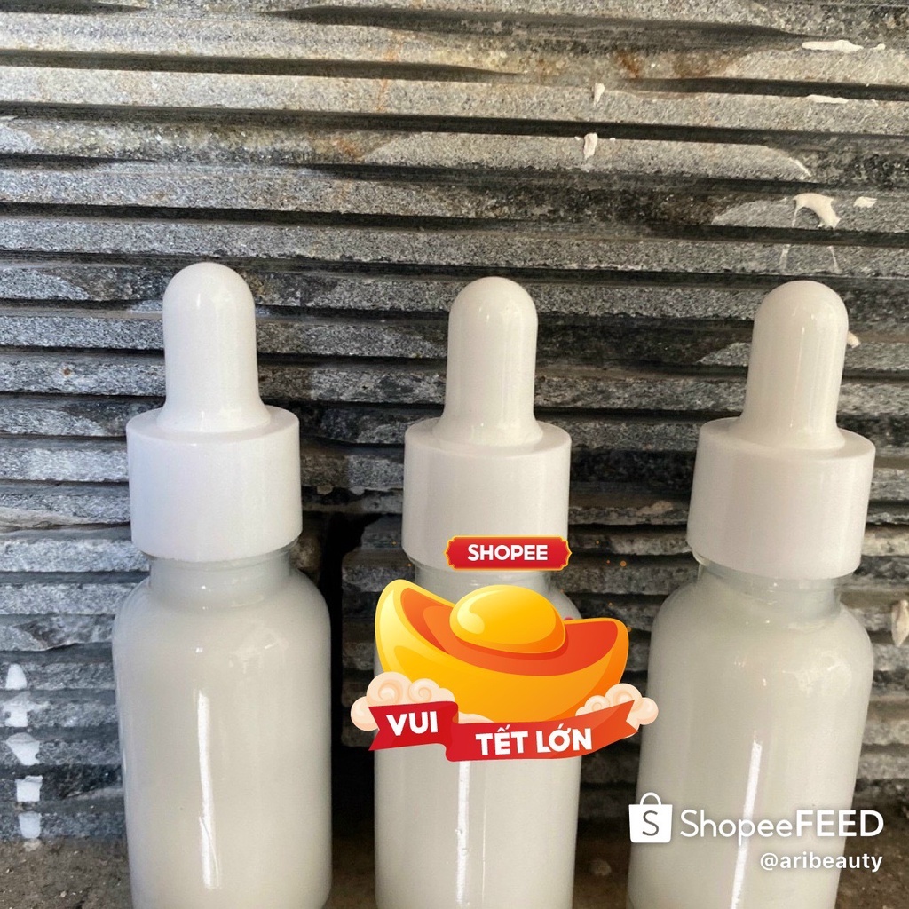Serum sữa gạo căng bóng Mờ Thâm Trắng Da Kiềm Dầu Se Khít Lỗ Chân Lông 20ml