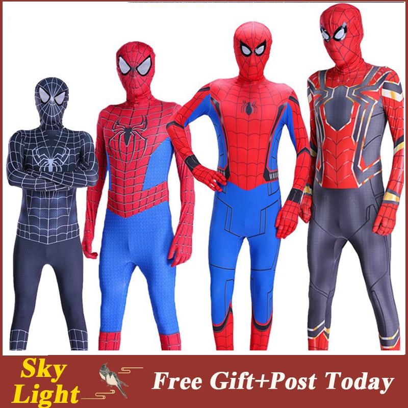 Trang phục người nhện đỏ cho trẻ em và người lớn